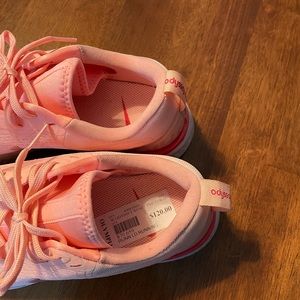 Various brands of shoes lot priced.